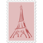 French Stamp Favicon 