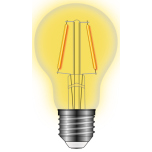 Glowing Led Filament Bulb Lamp Favicon 
