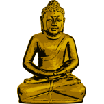Golden Buddha Favicon 