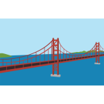 Golden Gate Bridge Favicon 