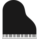 Grand Piano  Keys Favicon 