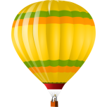 Hot Air Balloon Favicon 