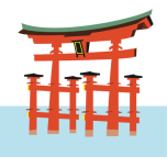 Itsukushima Torii Gate Favicon 