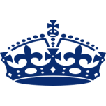 Jubilee Crown Blue Favicon 