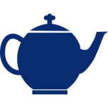 Jubilee Tea Pot Blue Favicon 