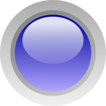 Led Circle Blue Favicon 
