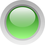 Led Circle Green Favicon 