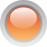 Led Circle Orange Favicon 
