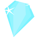 Light Blue Diamond Favicon 