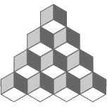 Necker Cube Illusion Favicon 