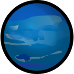 Neptune With Outline Favicon 