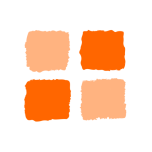 Orange Squares Favicon 