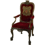 Ornate Walnut Chair Favicon 