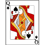 Queen Of Spades Favicon 