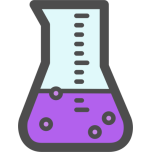 Science Beaker   Purple Favicon 