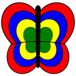 Scripted Butterfly Favicon 