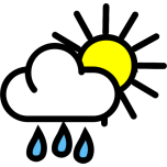 Showers And Sunny Periods Favicon 