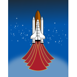Shuttle Up Up Away Favicon 