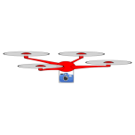 Simple Drone With Camera Favicon 