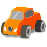 Simple Toy Car Truck Favicon 