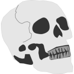 Simplified Skull Favicon 