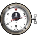 Soviet Nuclear Submarine Clock Favicon 