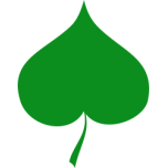 Spring Symbol   Linden Leaf Favicon 