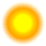Sun Abstract Design Favicon 