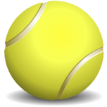 Tennis Ball Teniso Kamuoliukas Favicon 