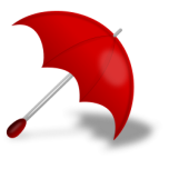 Umbrella Red Favicon 