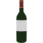 Wine Bottle Favicon 