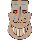Wooden Tiki Favicon 