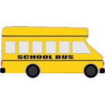 Yellow School Bus Favicon 