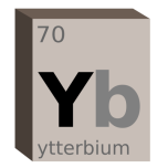 Ytterbium Yb Block  Chemistry Favicon 