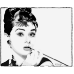 Audrey Hepburn Favicon 