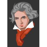 Beethoven   Famous People Favicon 