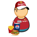 Fastfood Worker Favicon 
