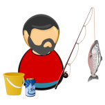 Fisherman  Angler Favicon 