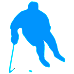 Silhouette Hockey Favicon 