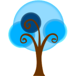 Blue Tree Favicon 