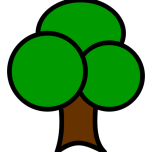 Broadleaf Tree Favicon 