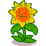 Cartoon Flower   Cute Favicon 