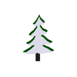 Pine In Winter Favicon 