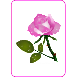 Pink Rose Favicon 