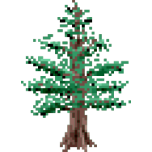 Pixel Pine Tree Favicon 