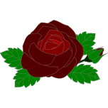 Red Rose Favicon 