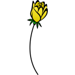 Rose  Yellow Favicon 