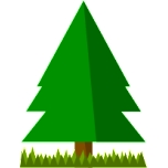 Spruce With Grass Favicon 