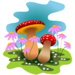 Two Mushrooms Favicon 