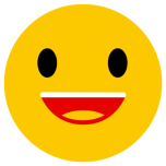 Emoji Laughing Favicon 